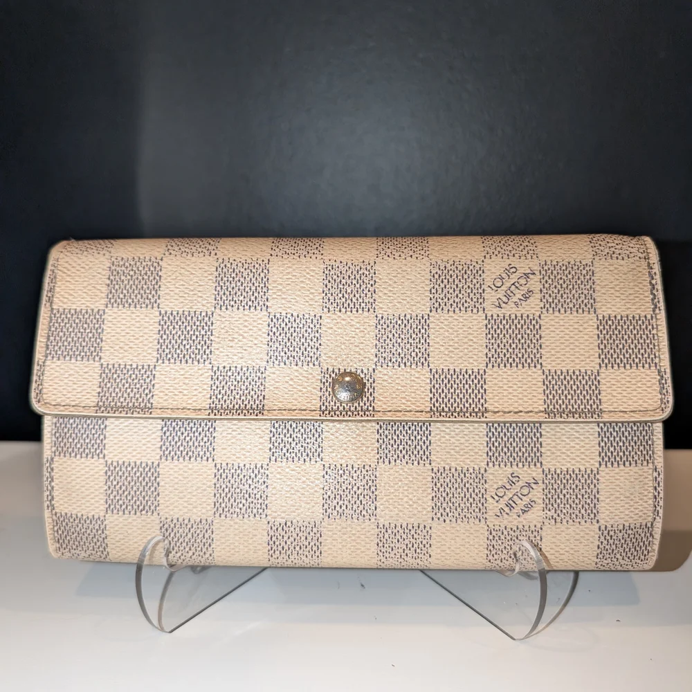 Louis Vuitton Damier Azur Wallet